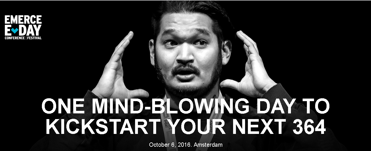 KORTING #eDay2016: 'A mind-blowing day to kickstart your next 364!' 1 eday