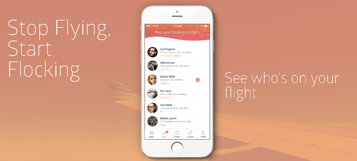 Weflock wil reiservaringen 'sociaal' optimaliseren #chat #wachten 1 flockinggg