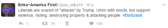 Twitterbaas opgeroepen om Trump te bannen #DoItJack 4 05erika