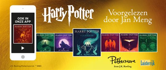 Nederlandstalige MP3 luisterboeken van alle Harry Potter titels van J.K. Rowling nu verkrijgbaar