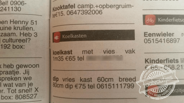 201505 tw alle faber @allefaber vriesvak vies vak nog checken