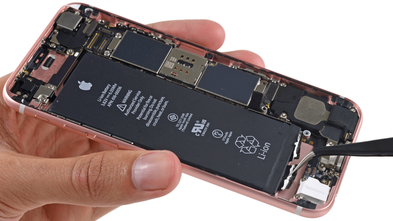 6s teardown accu