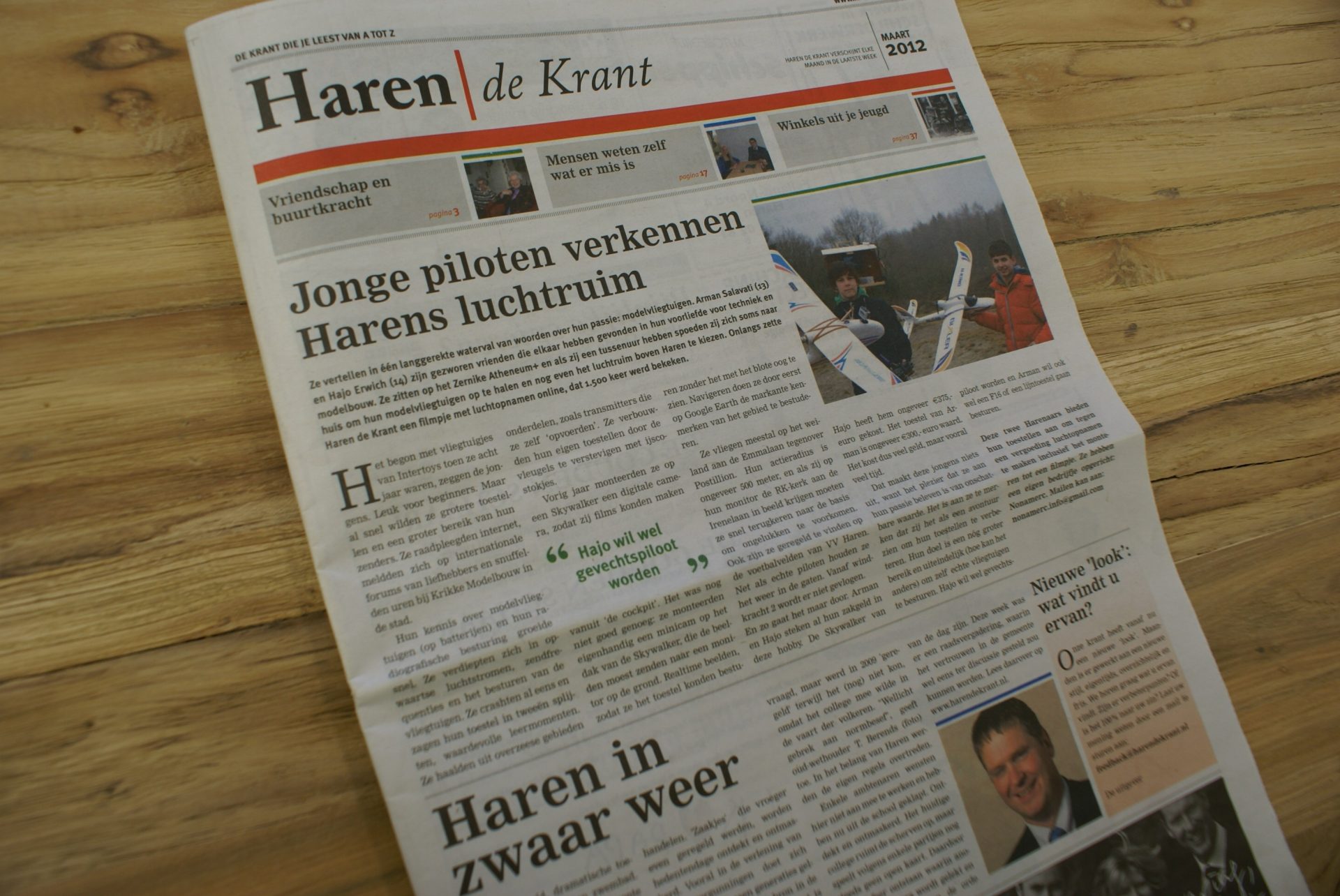 Krant in het nieuw 3