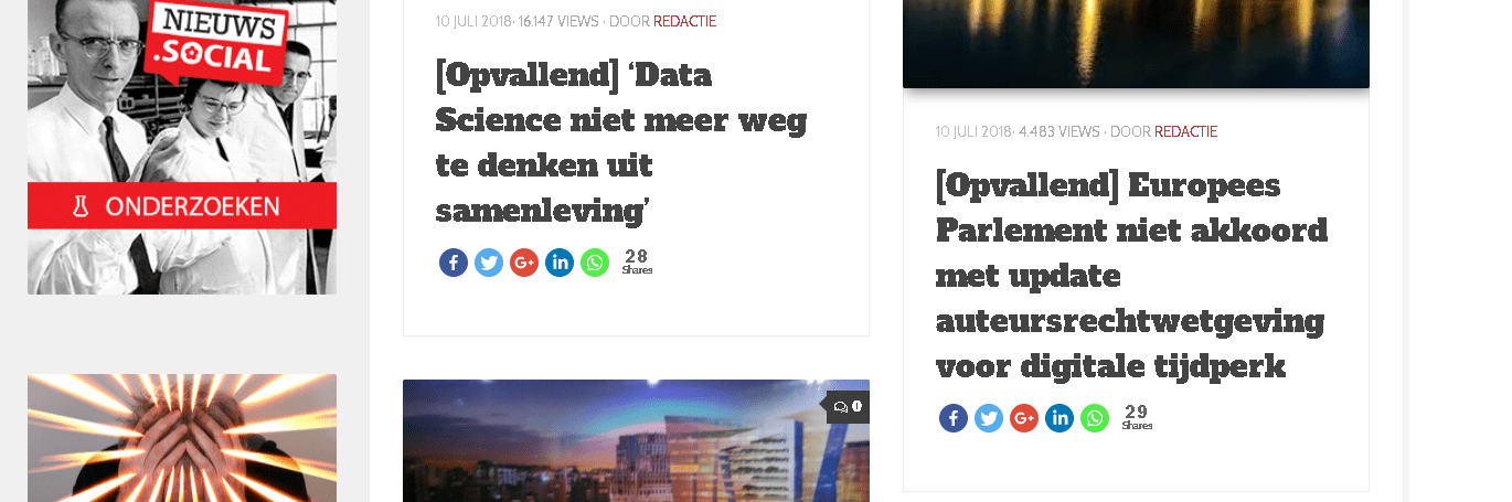 ALERT! Tien verbeteringen aan coming platform nieuws.marketing #usable #new #engaging #design 6 sharess