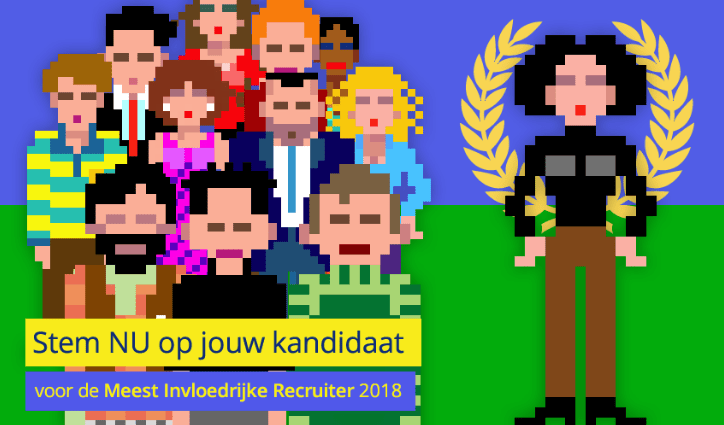 Stem NU op jouw kandidaat voor de “Meest Invloedrijke Recruiter” #LIVE #tussenstand 1 recuiter