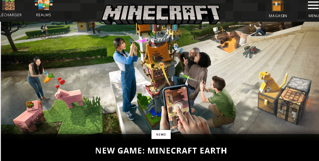 Het tienjarig jubileum van Minecraft wordt gevierd met nieuwe mobiele AR-game Minecraft Earth 1 minecraft