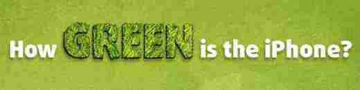 How GREEN is iPhone infograpic header