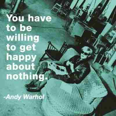 warhol happy