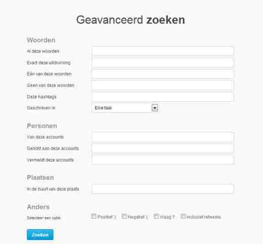 Advanced search Twitter SMM