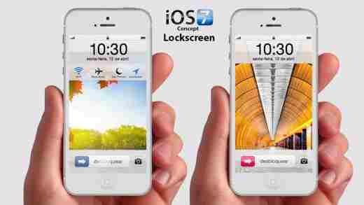 ios 7 concept customization