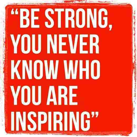Quote You are inspiring