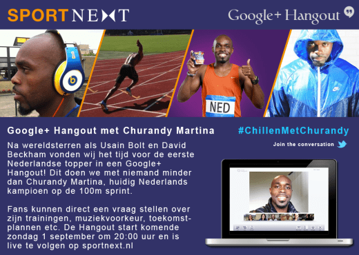 chillen met churandy