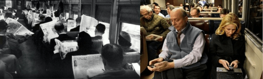 Before and after social media