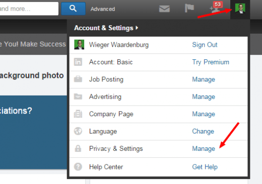 LinkedIn contacten exporteren