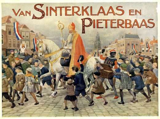 13 144 Sinterklaas en zijn pieterbaas