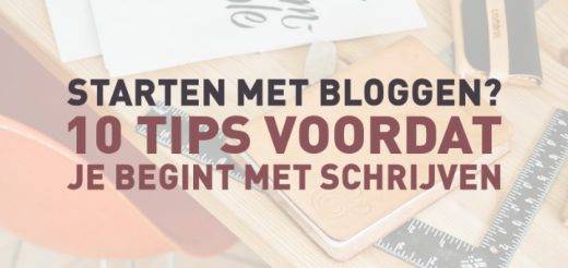 starten met bloggen 10 tips voordat je begint met schrijven ARCHANAnl Nieuws Social 720x340