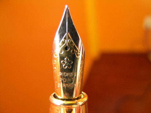 gouden pen
