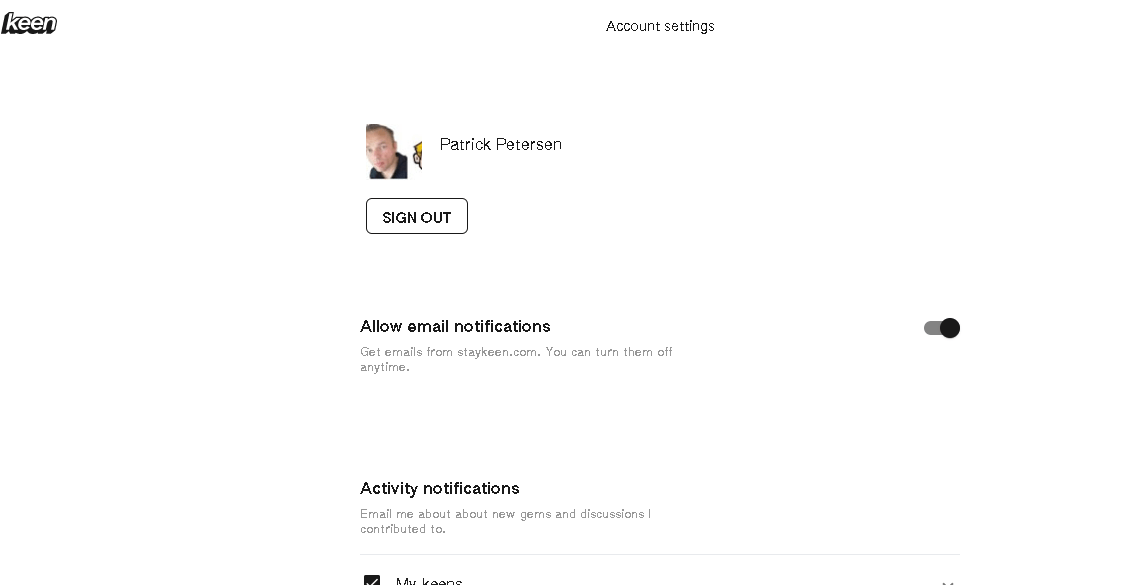 Mijn ervaring met Keen; het nieuwe visuele, AI social media netwerk van Google 4 img 5eee8199d987b
