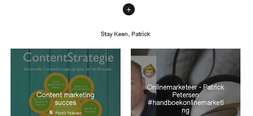 Mijn ervaring met Keen; het nieuwe visuele, AI social media netwerk van Google 8 img 5eee8cc736d65
