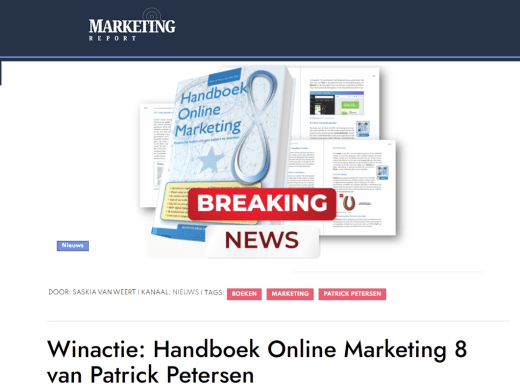 Handboek Online Marketing #nieuws #onderwijs #goed #bestseller