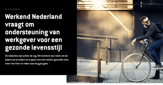 gezond nieuws marketing