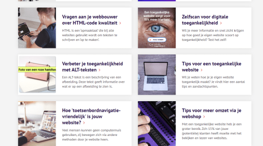 'Eindelijk aandacht voor digitale toegankelijkheid voor mensen met beperking'