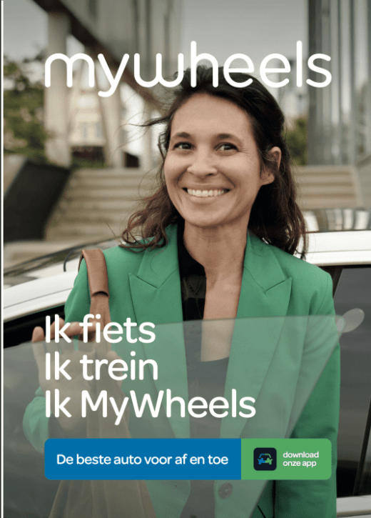 MyWheels lanceert 'Ik fiets, ik trein, ik MyWheels'
