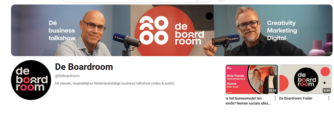 Ronald ter Voert en Bert Hagendoorn lanceren 'De Boardroom' 