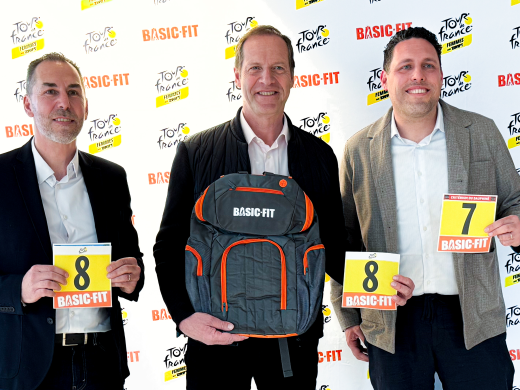 Grote fitnessketen officiële partner van de Tour de France