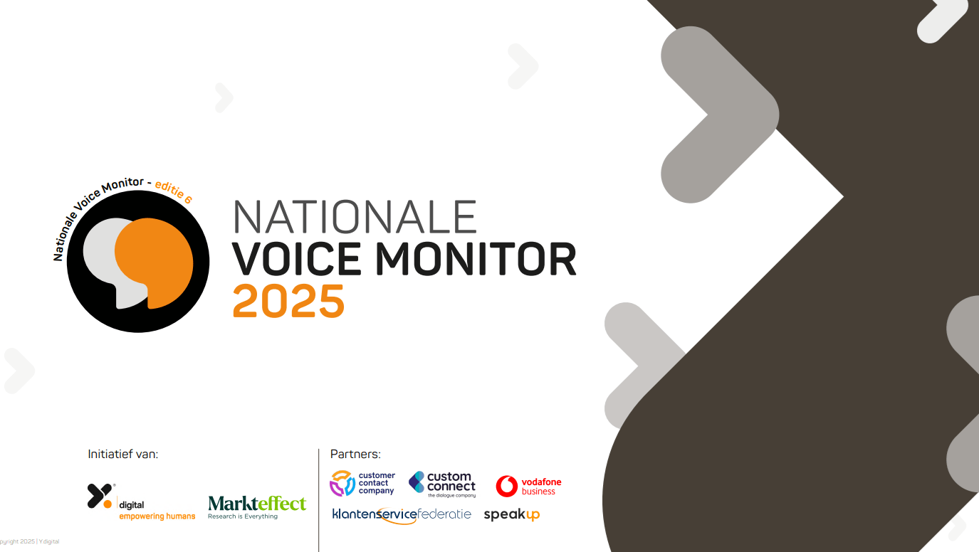 Nationale Voice Monitor 2025: 'Jongeren positiever naar AI, maar voorkeur chatbot in klantcontact zakt naar 0%' 