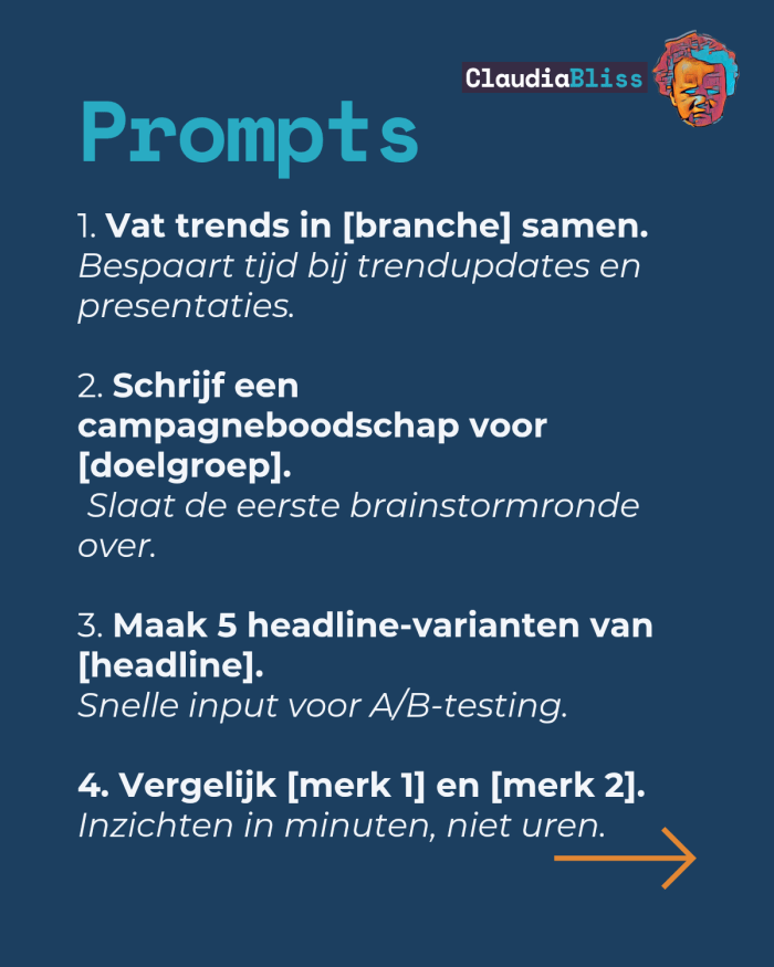 HowTo: '25 AI-prompts die elke brand manager tijd én hoofdbrekens besparen' 2 25 prompts voor brand managers 20250405 084552 0000