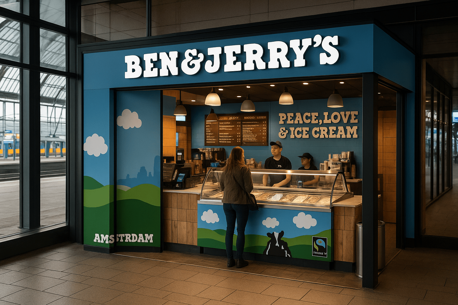 Ben & Jerry’s opent een pop-up store in Amsterdam