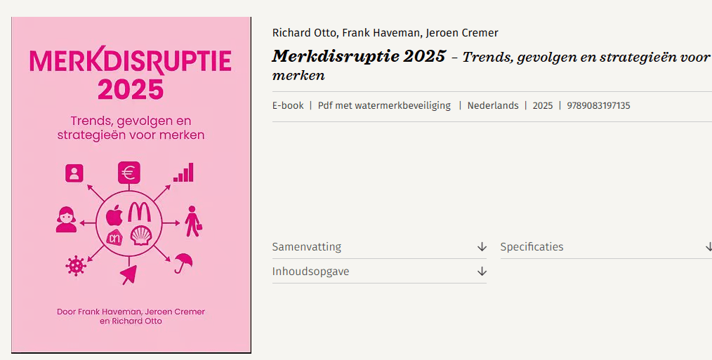 [REVIEW] Een inspirerend boek over de gevolgen van 'Merkdisruptie'