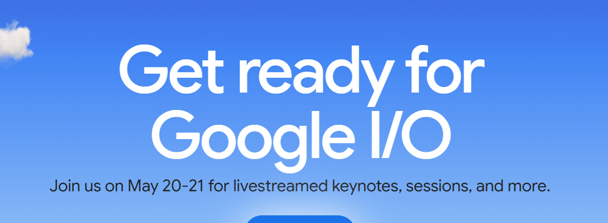 20 en 21 mei Google I/O: live streams van keynotes en sessie