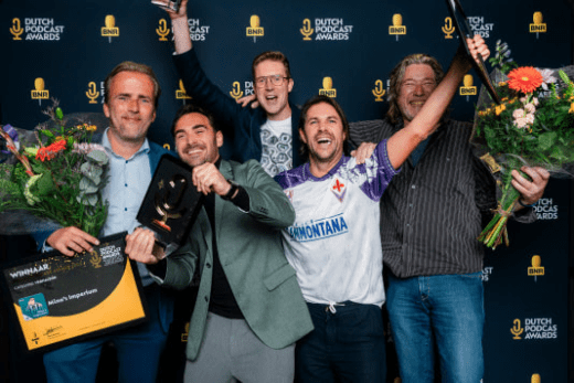 Mino’s Imperium en Fred & Ries grote winnaars BNR Dutch Podcast Awards 2025