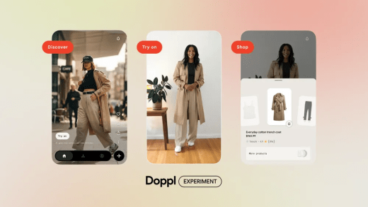 De feed toont een doorlopende stroom aan outfits, waarbij kledingstukken worden gecombineerd op basis van de persoonlijke smaak van de gebruiker. Deze voorkeuren worden bepaald door eerdere likes, interacties en de algemene stijlvoorkeur die je in de app laat zien. Zo kan de app suggesties doen variërend van streetwear tot zakelijke mode, zelfs voordat je er zelf bewust naar zoekt. Wat Doppl onderscheidt van sociale shoppingplatformen, is dat er geen menselijke makers nodig zijn om dit soort content te produceren. In plaats van te werken met influencers die producten promoten, creëert de app zelf realistische video’s waarin virtuele modellen de kleding dragen. Dit maakt het mogelijk om in korte tijd enorme hoeveelheden content te genereren die is afgestemd op individuele gebruikers.