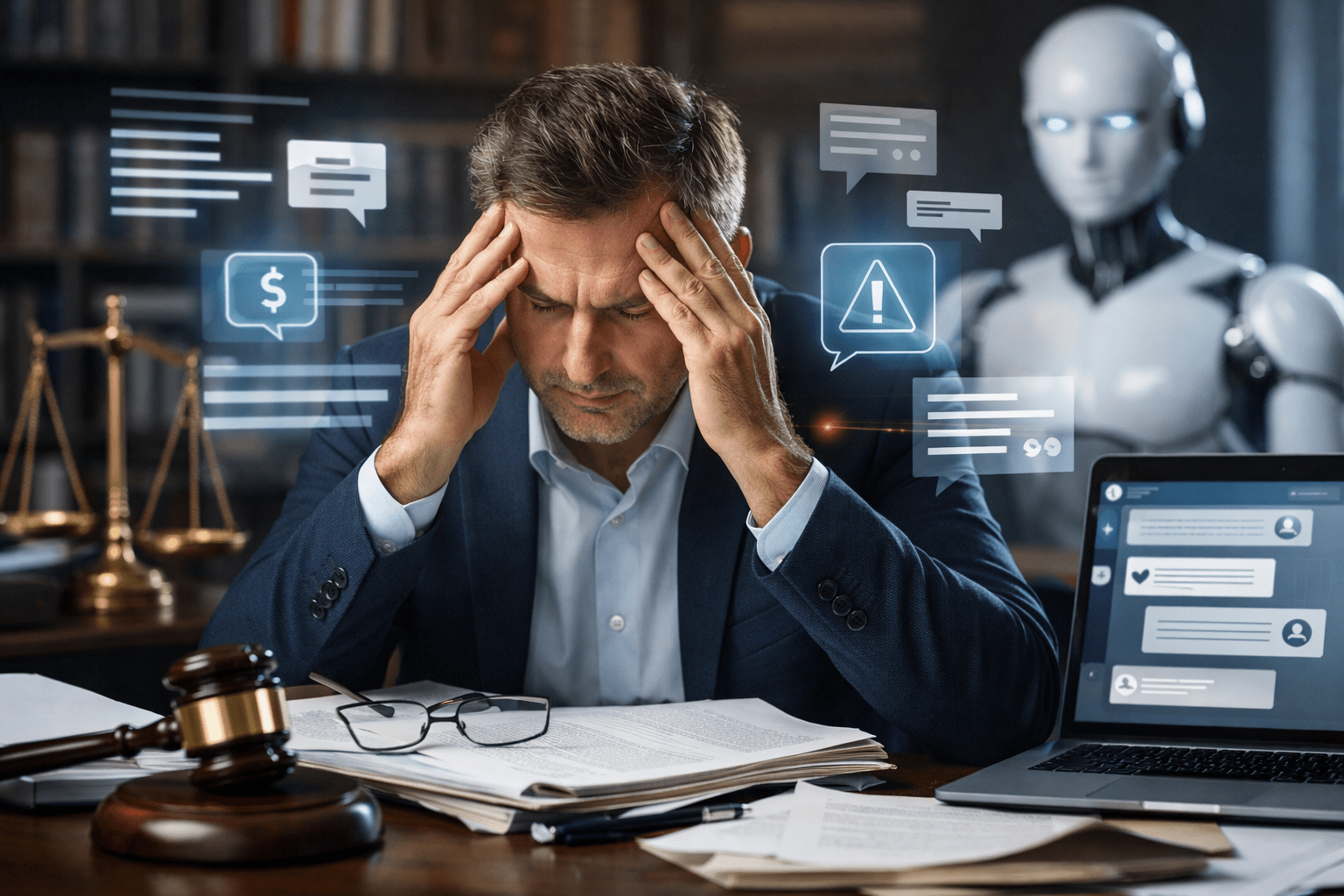 “You essentially become a bullshit checker, in addition to the more complex legal work,” aldus een advocaat over het feit dat AI-gegenereerde teksten eerst grondig gecontroleerd en gecorrigeerd moeten worden.