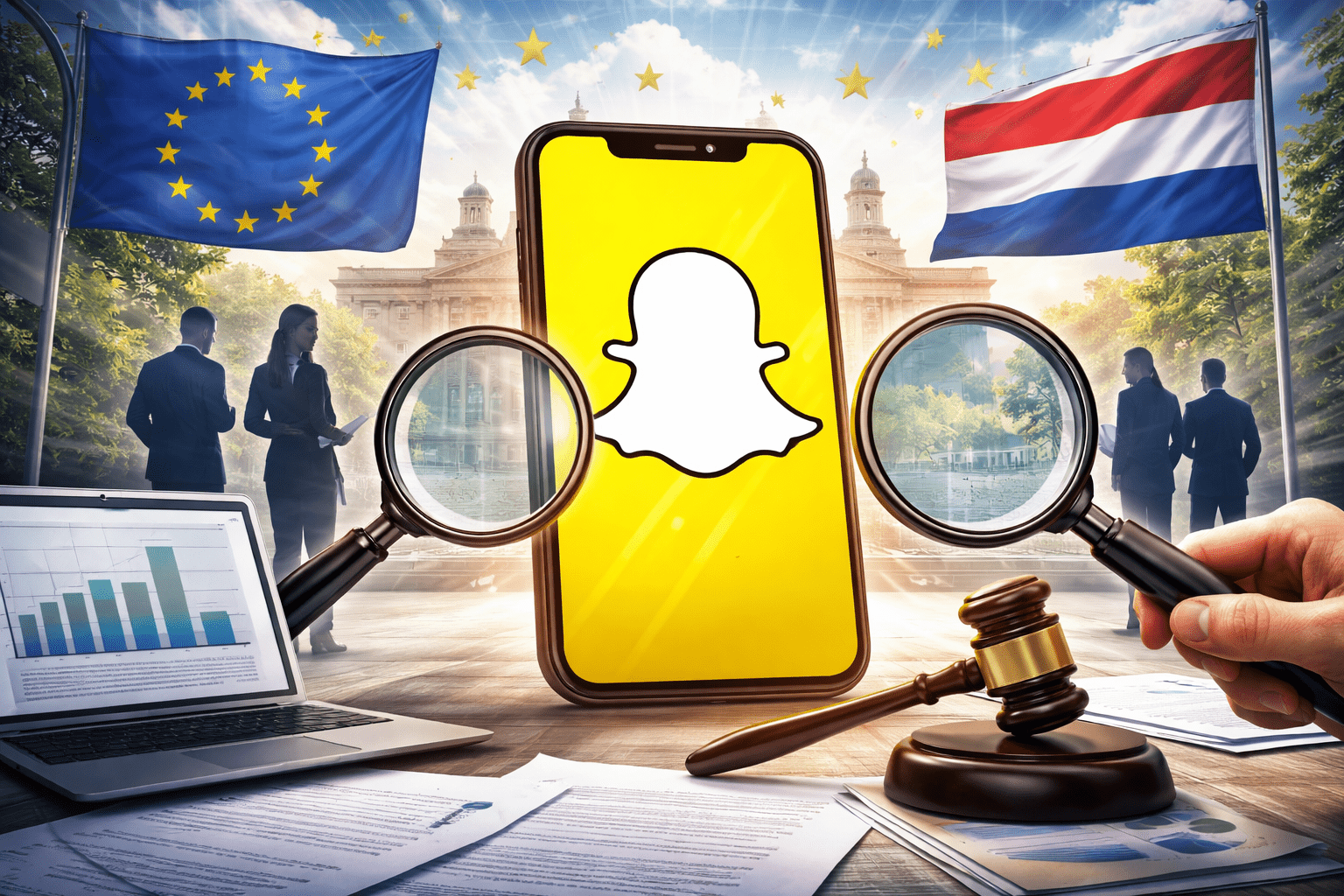 ACM stapt in Europees onderzoek naar Snapchat