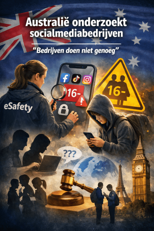 Australië onderzoekt socialemediabedrijven