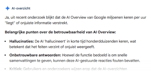 Onderzoek naar AI-overzicht en betrouwbaarheid