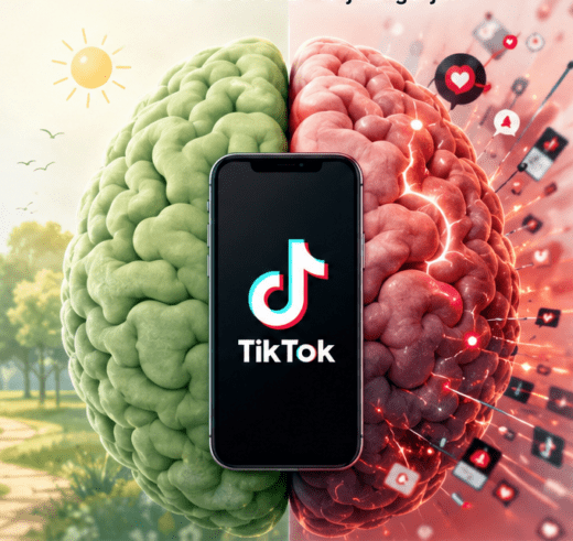 TikTok kan inspirerend zijn maar zorgt ook voor concentratieverlies