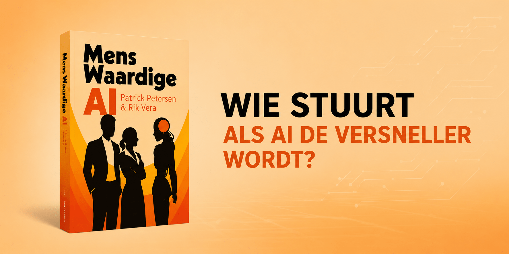 WIN het nieuwe mensAI-boek: "Wie stuurt als AI de versneller wordt?" 1 image 3