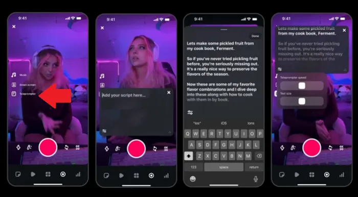 Instagram voegt teleprompter toe aan de camera-app
