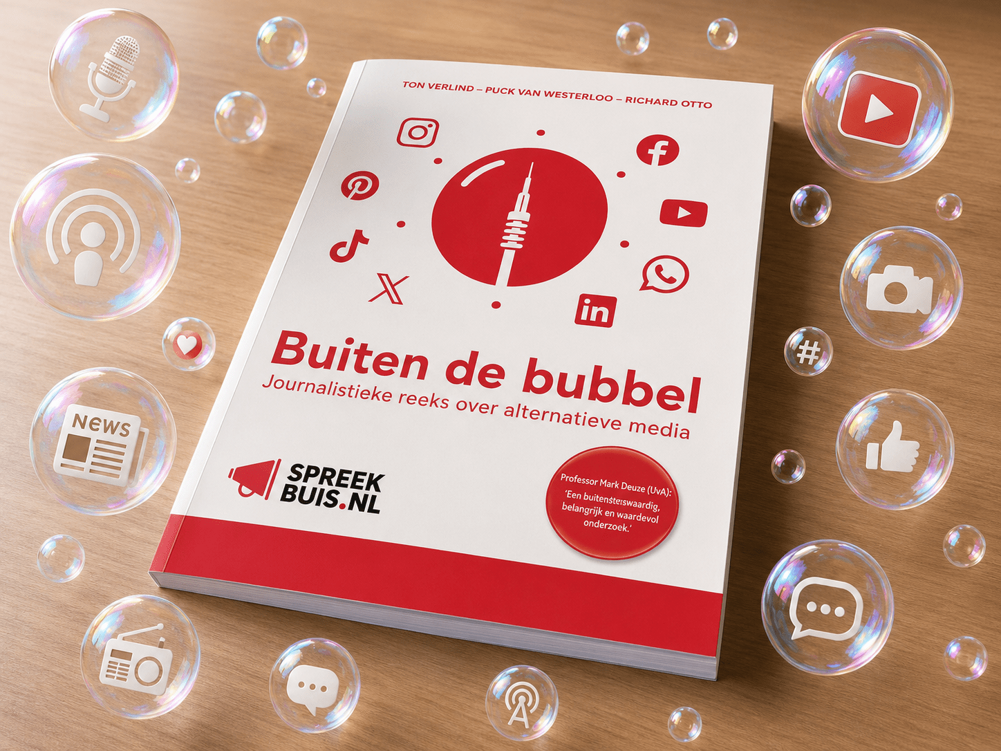 Interview Richard Otto (Spreekbuis.nl) over onderzoeksproject 'Buiten de Bubbel' 1 Interview Richard Otto (Spreekbuis.nl) over journalistiek onderzoeksproject 'Buiten de Bubbel'