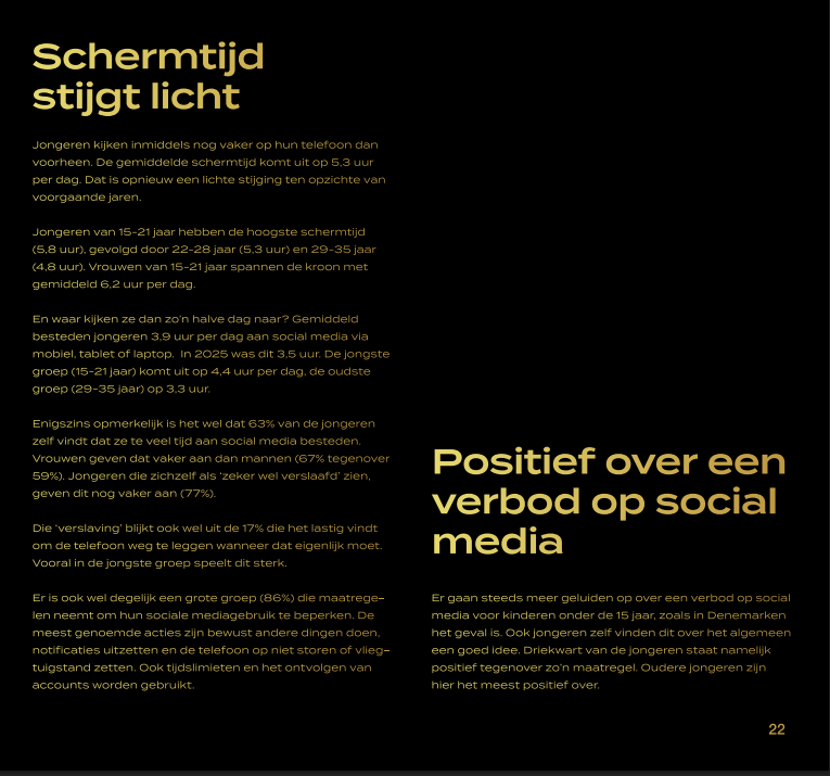 ONDERZOEK: 'De digitale paradox: Nederlandse jongeren scrollen door, maar verlangen naar de uitknop' 2 134E5FCB 39A1 40AB 8CB3 BCB222B7F73E