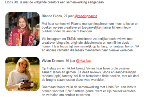 Boekhandels in zee met GenZ content creators