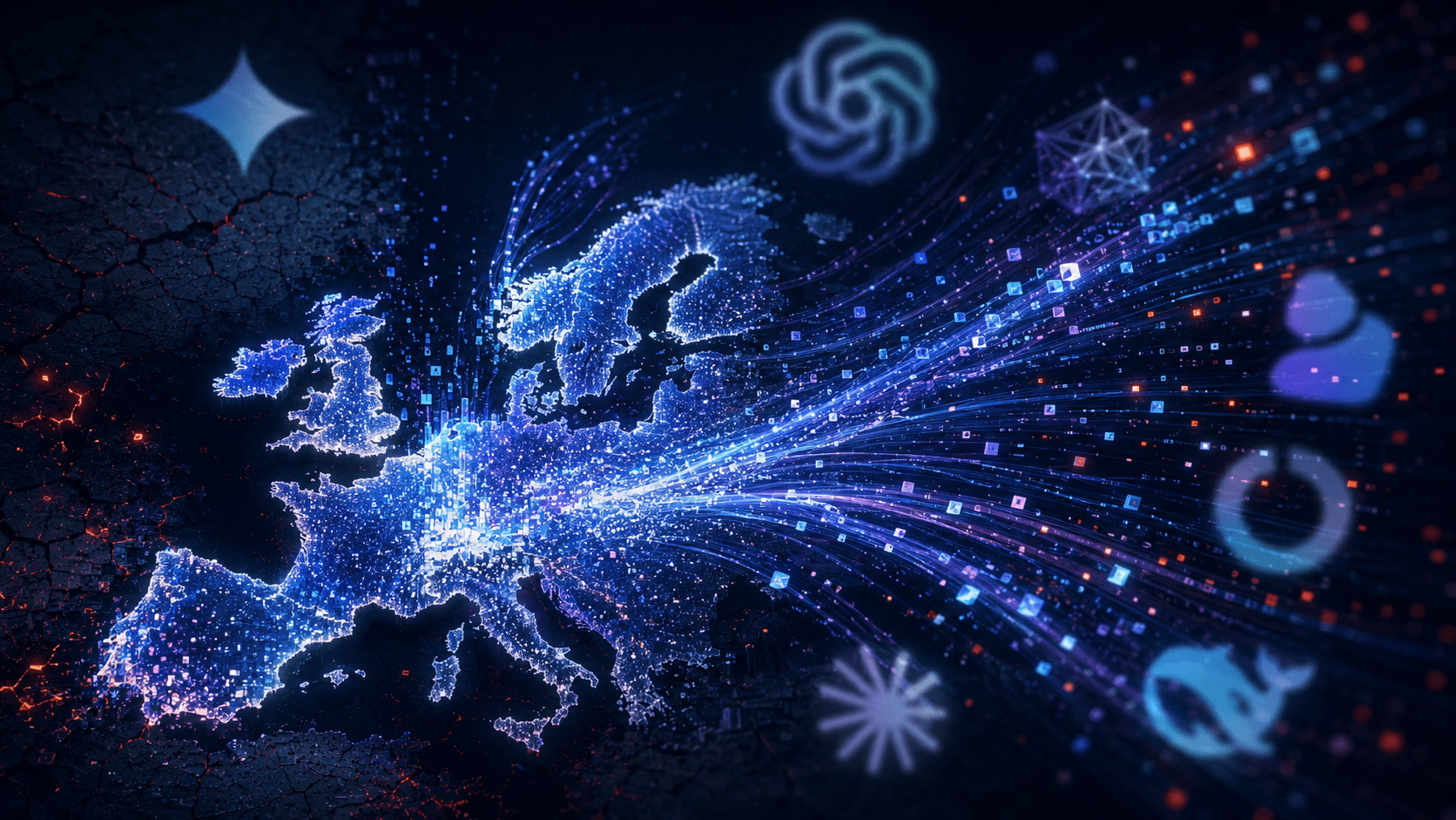 AI leest Europa leeg, maar stuurt nauwelijks bezoekers terug