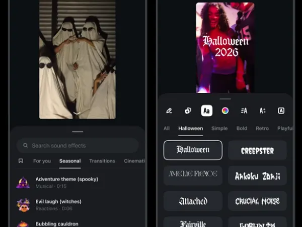 Meta geeft zijn videobewerkingsapp Edits een flinke creatieve impuls. Vlak voor Halloween introduceert het bedrijf griezelige animaties, nieuwe lettertypen en geluidseffecten. Maar de update gaat verder dan alleen Halloween: ook automatische kleurcorrectie, verbeterde ondertiteling en muziekgestuurde effecten maken hun opwachting. Daarmee groeit Edits steeds verder uit tot een complete videostudio voor contentmakers en marketeers.